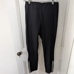 Rag & Bone Black Dress Pants with Zipper Details